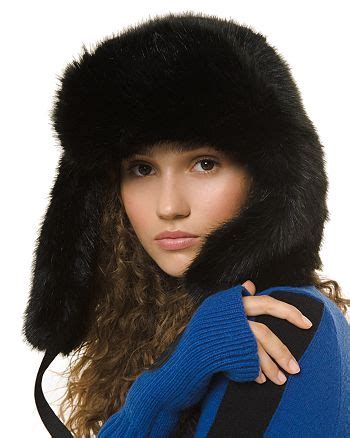 MICHAEL Michael Kors Faux Fur Trapper Hat